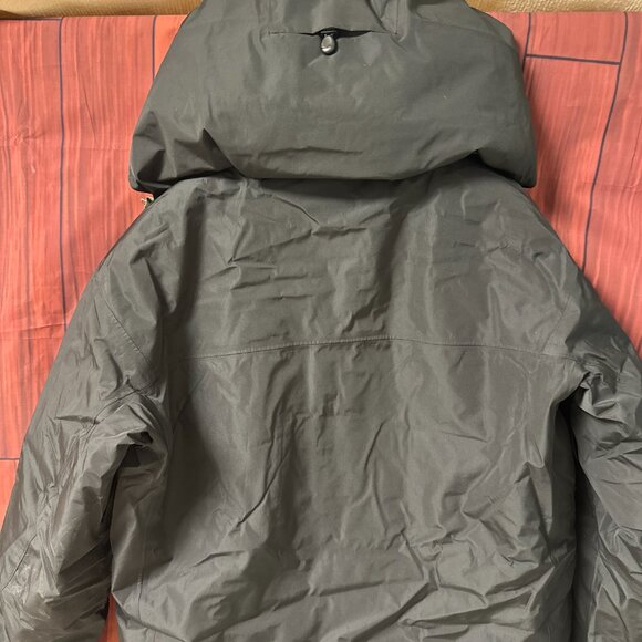 Men's Goose Down Arcteryx Logo Waterproof Warm Hooded Ski Down Jacket - Picture 11 of 13
